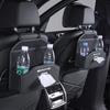 Car Seat Back Storage Box Multi-Functional Tissue Box Cup Holder Hook Storage Box Accessories Car Decal For Mercedes Benz AMG W2