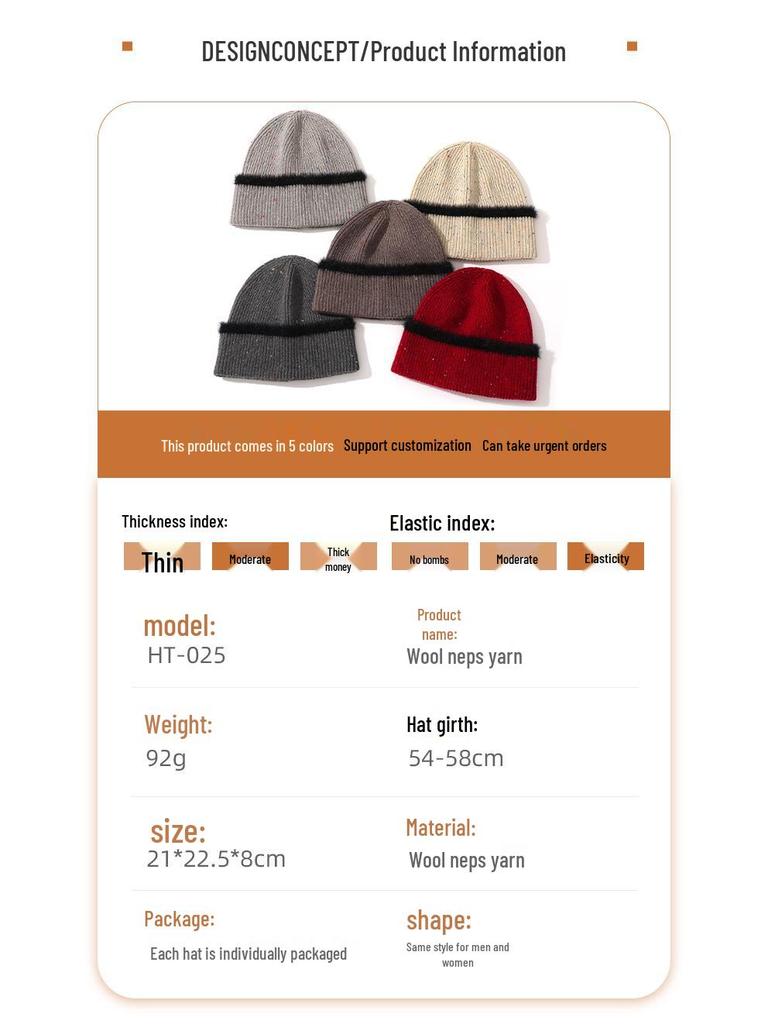 Rote Wollmütze: Unisex Wintermode, Warm & Vielseitig