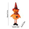 Halloween Pendant Car Accessories Rearview Mirror Cute Plush Witch Pumpkin Doll Hanging Pendants Halloween Ornaments Decoration