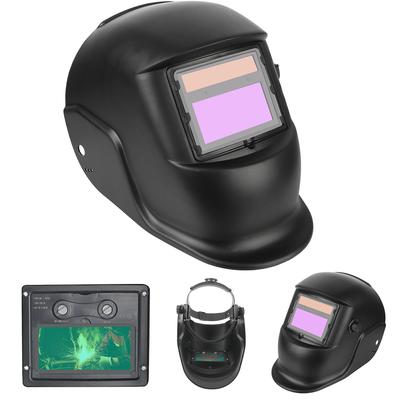True Color Lens Large View Solar Power Auto Darkening Welding Helmet Welder Mask For Arc Weld Grind Cut Welding Mask Automatic Dimming