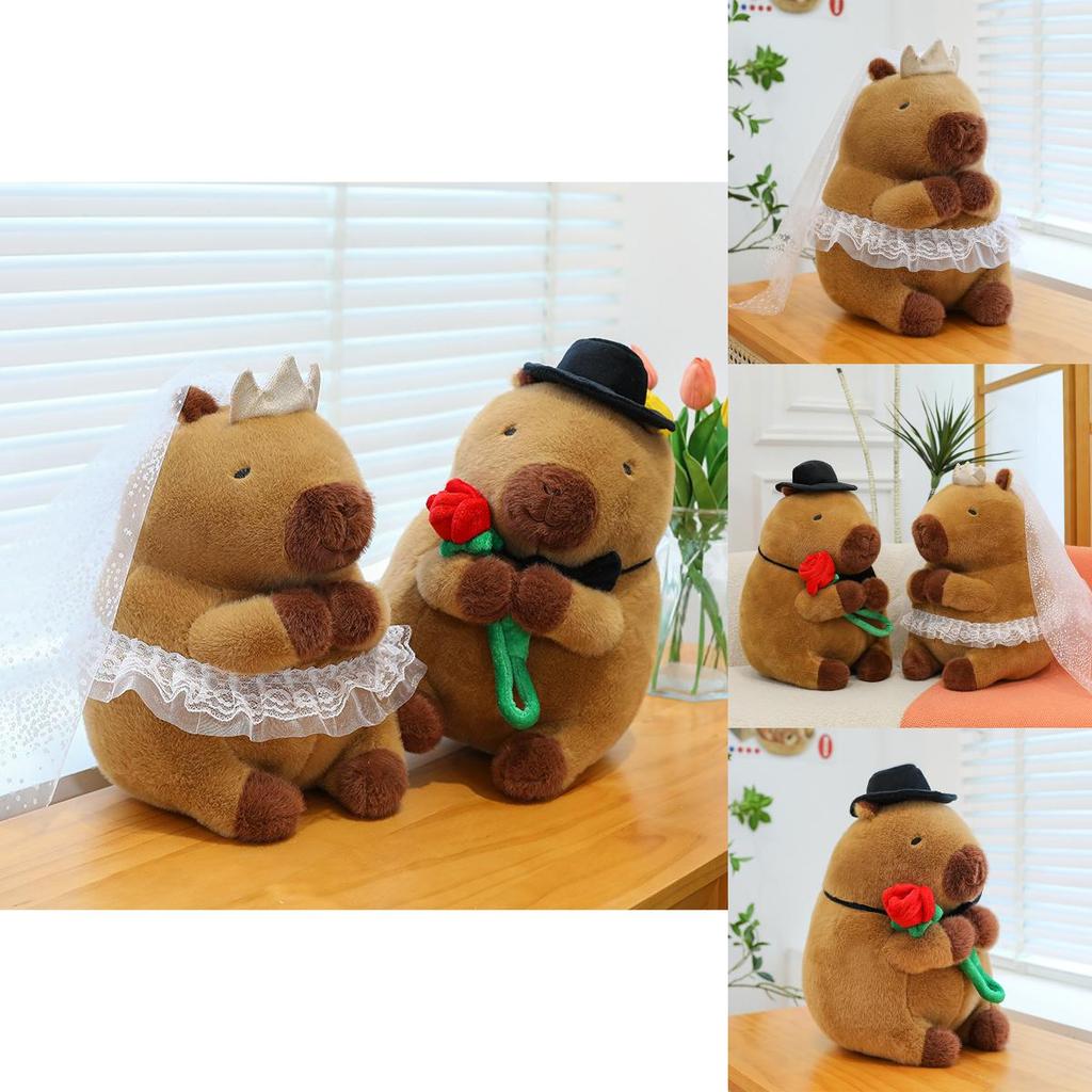 Water Porcupine Wedding Plush Dolls Set With Soft Pp Cotton For Newlyweds And Giftgiving