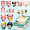 Anime SPY FAMILY Anya Forger Action Figure White Tea Break Time Cute Mini Anime Characters Collection Ornaments Kids Gifts