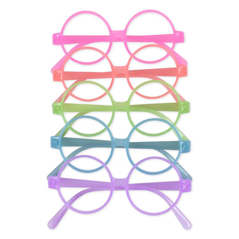 

5 шт. светящиеся в темноте очки для детей на день рождения неоновые украшения для вечеринок рождественские свадебные светящиеся реквизиты подарки