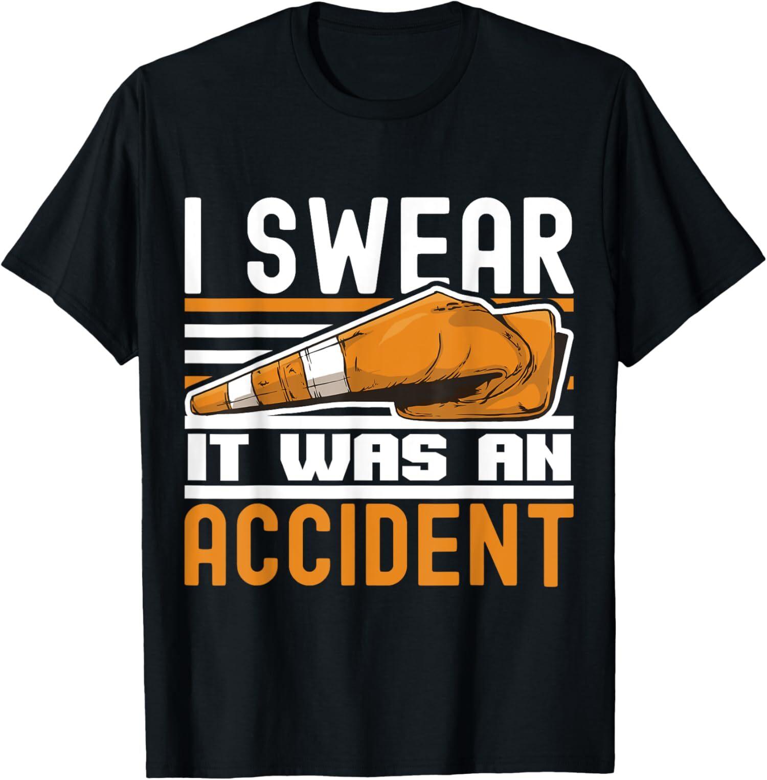 New Best Buy I Swear It Was An Accident Autocross Design Racing T-shirt S