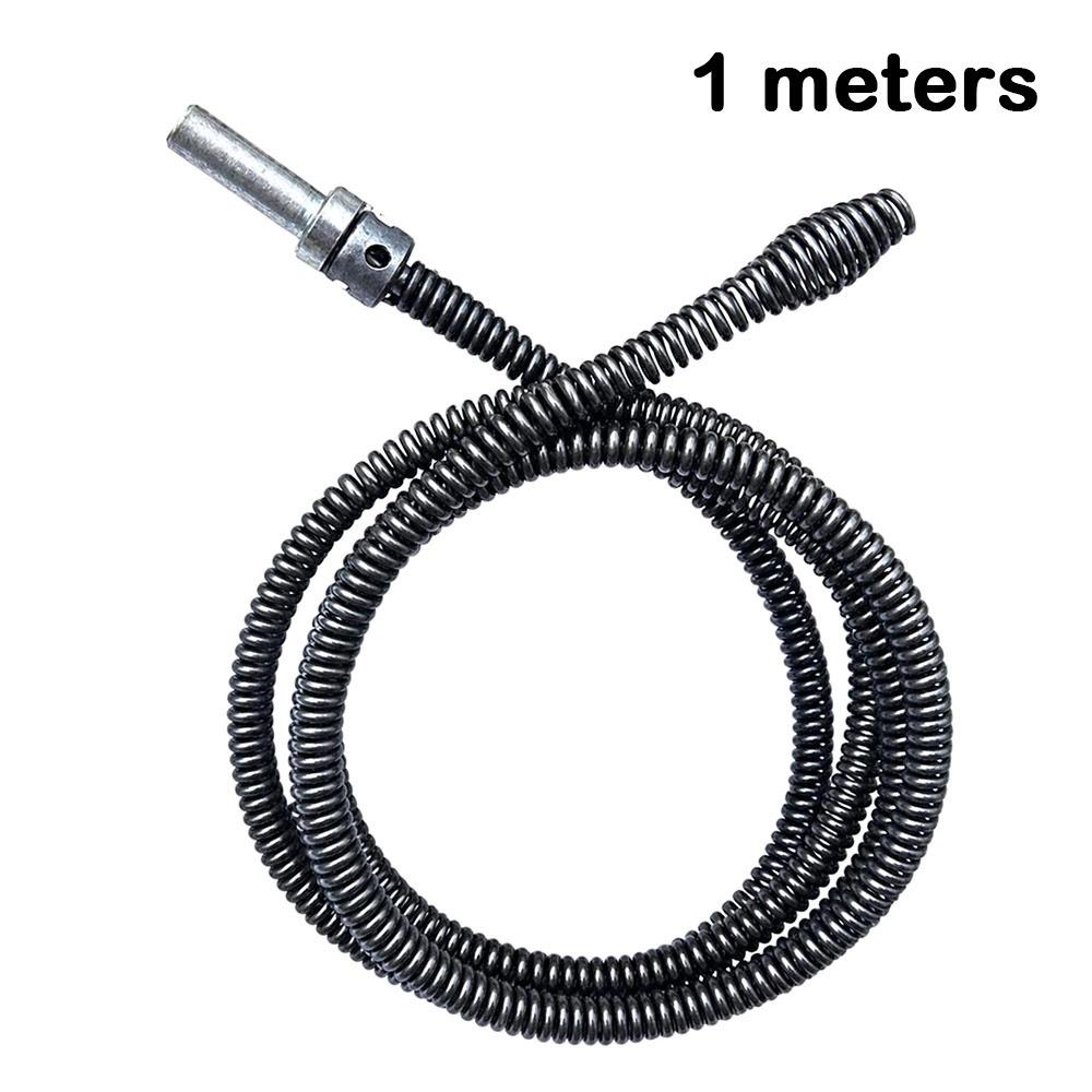 Steel Drain Snake Flexible Spring Pipe Cleaning Cable New Spring Drain Auger Sink Maintenance