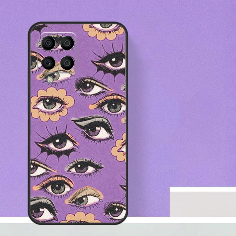 

Иллюстрация глаза для Samsung Galaxy M21 M51 M12 M32 M52 M13 M23 M33 M53 M34 M54 M30s M31s M15 M55 M20 Чехол Samsung M14