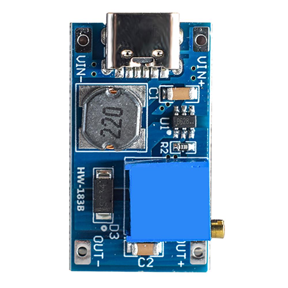 DC-DC Boost Converter Module 2A Step Up Micro USB Voltage Regulator Board 2V-24V to 9V-24V Power Supply Module