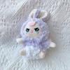 Cute Rabbit Plush Keychain With Embroidery Design For Kids And Collectors