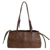 Retro small bag, simple handbag, women's autumn new textured underarm bag, commuter shoulder bag