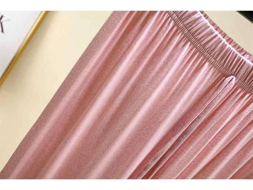 Plus Size Women's High-Waist Wide Leg Modal Pants - Solid Color, Loose Fit, Floor-Length, Summer Casual