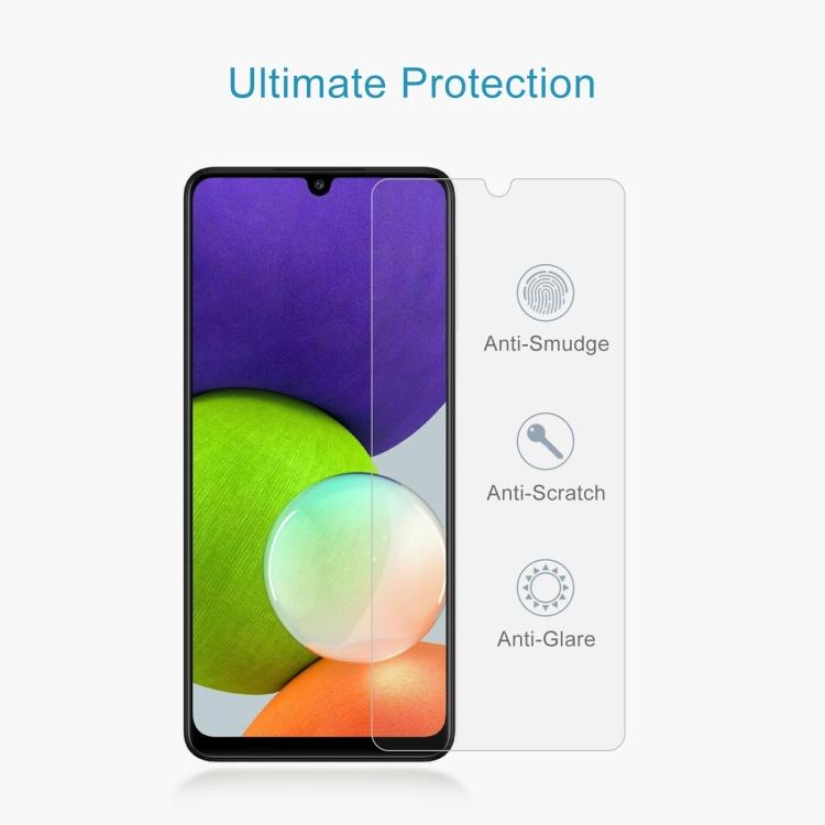 For Samsung Galaxy A22 4G 0.26mm 9H 2.5D Tempered Glass Film