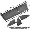 For RAV4 2024 2023 2022 2021 2020 2019 Glove Box Organizer Compatible Insert Glove Compartment Dividers Car Interior Accessories