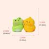 8pcs/set Desk Ornament Screen Animal Model Computer Display Center Console Doll  Monitor Screen