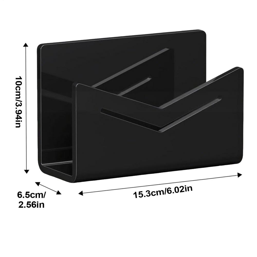 Desktop Letter Holder Small Desk File Envelope Acrylic Holder File Storage Rack Mail Postcard Sorter For Documents Paper