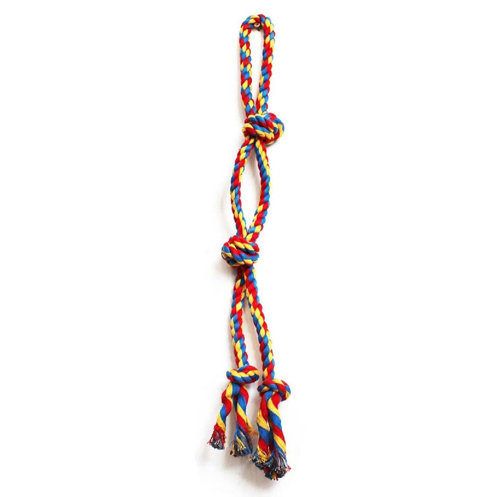 Dog Breeds Training Tug Medium Large Dog Dog Rope Toys Chew Toy Pet Supplies Teeth Cleaning Toy