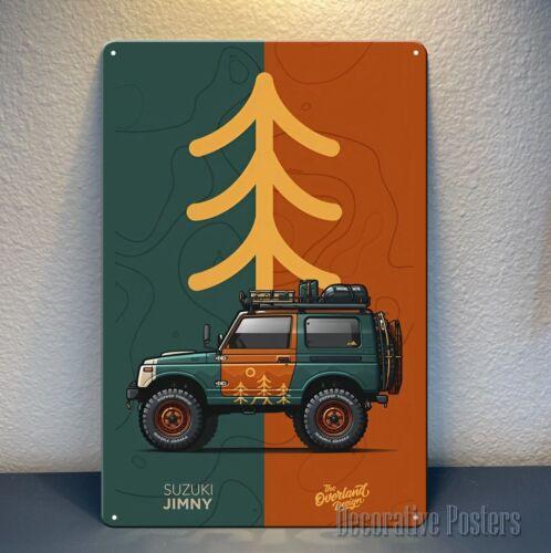 

Suzuki Jimny Car Metal Poster Collectable Tin Sign Size 20x30cm（7.8x11.8inch）