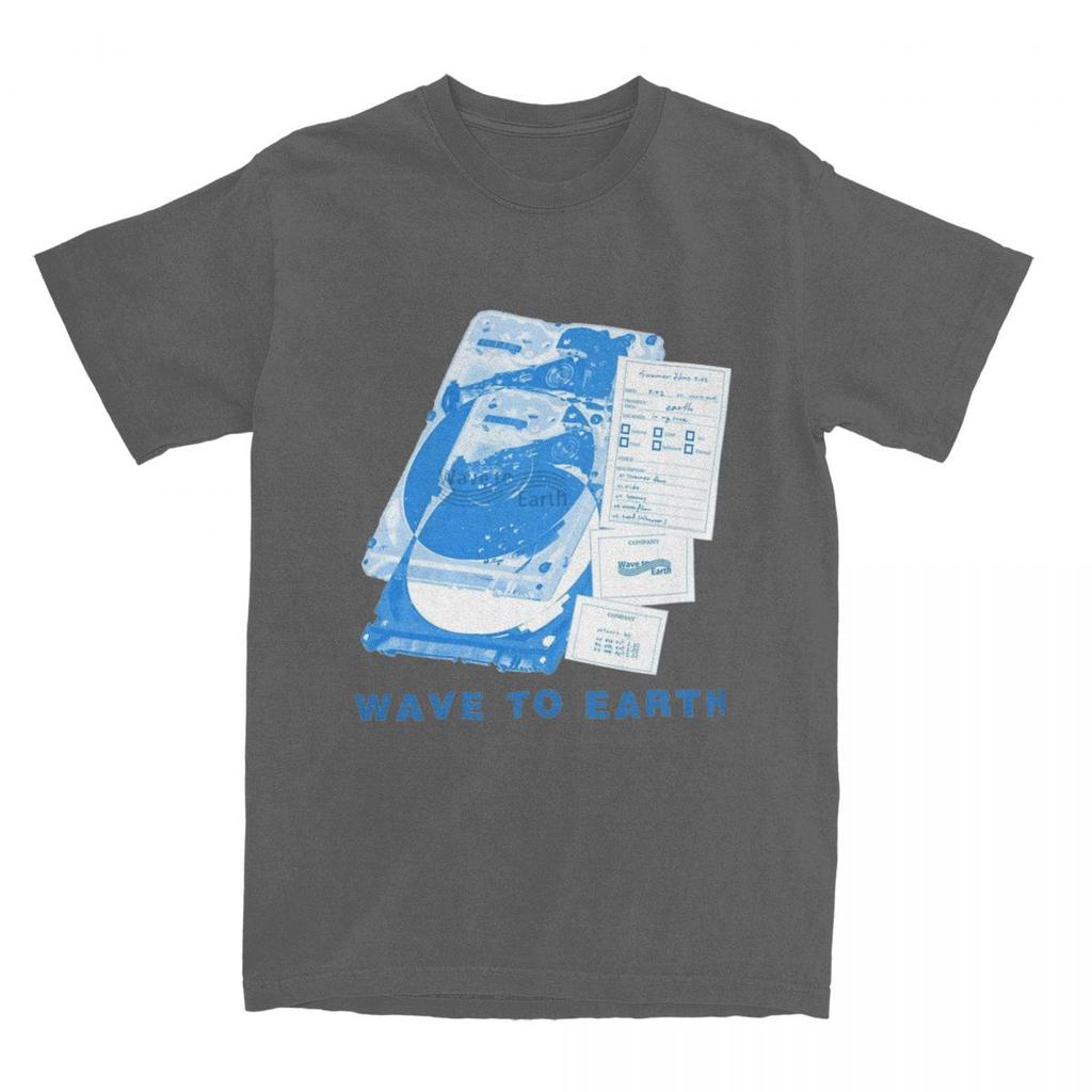Wave To Earth Summer Flows Korea Band Shirt Merch Men Women 100% Cotton Vintage T-shirt Short Sleeve Clothes Plus Size