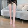 Calcetines de Malla Morados Hasta la Rodilla Antienganche Seda Verano Ultradelgados Encaje Sexy Color Tubo Largo Calcetines de Red para Pescar