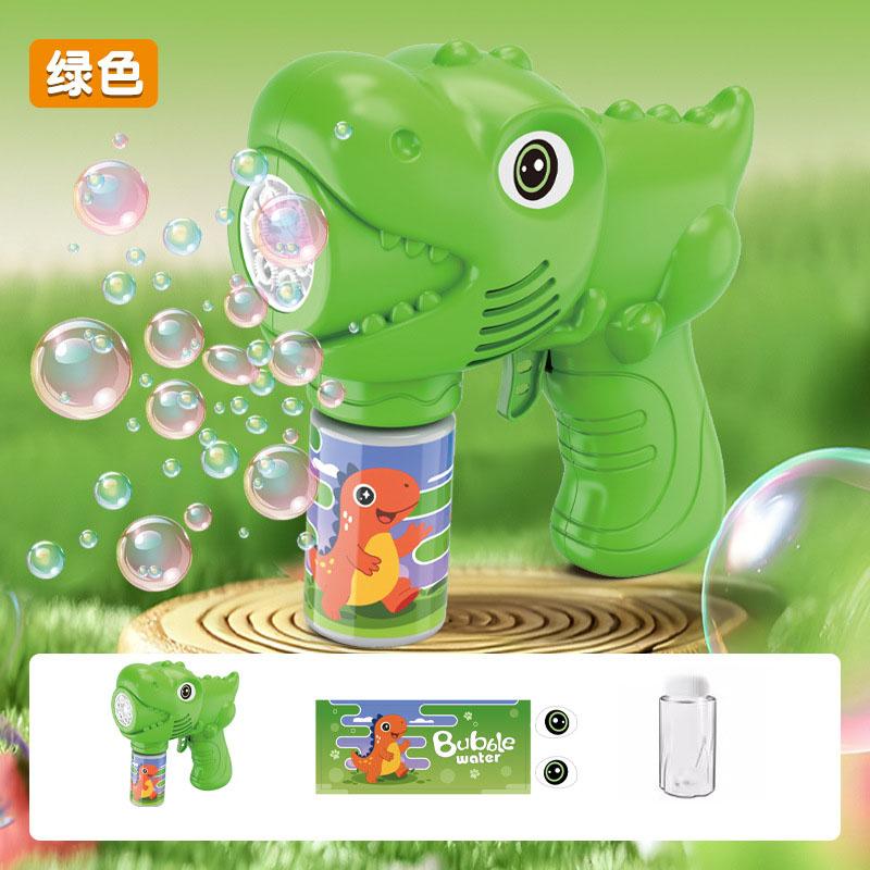 Handheld Fully Automatic Dinosaur Bubble Gun, Family Gatherings Bubble Machine, Camping Toys, Summer Outdoor Gifts For Beach