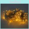 Lights Led String Operated Outdoor Waterproof Christmas Birthday Decor Party