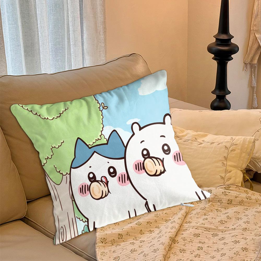 Kawaii CChiikawas Sleeping Pillowcase Decorative Pillowcases New Christmas Decoration Ornamental Pillow Home Decorations