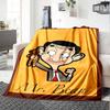 Mr Bean'S Cartoon Adventure Lightweight Blanket Comfortable Suitable for Sofa Couch Office Bed Picnics Four Seasons Universal Lovers Gift Y16