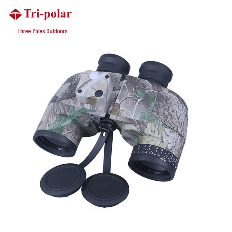 Tri-polar 10x50 Fernglas mit Kompass und Entfernungsmesser TP3205