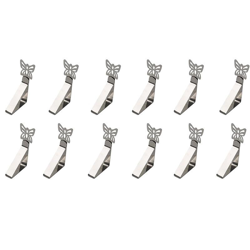 Table Securing Clips Heavy Duty Table Decor Butterfly Clips Decorative Table Fasteners For Restaurants Banquets Buffets