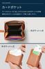 and Genuine Leather Coin Purse folded Compact Mini Cowhide Card Case Perfect Gift for New Gift Box Included [NEESE] Men's Women's (Fits banknotes) -