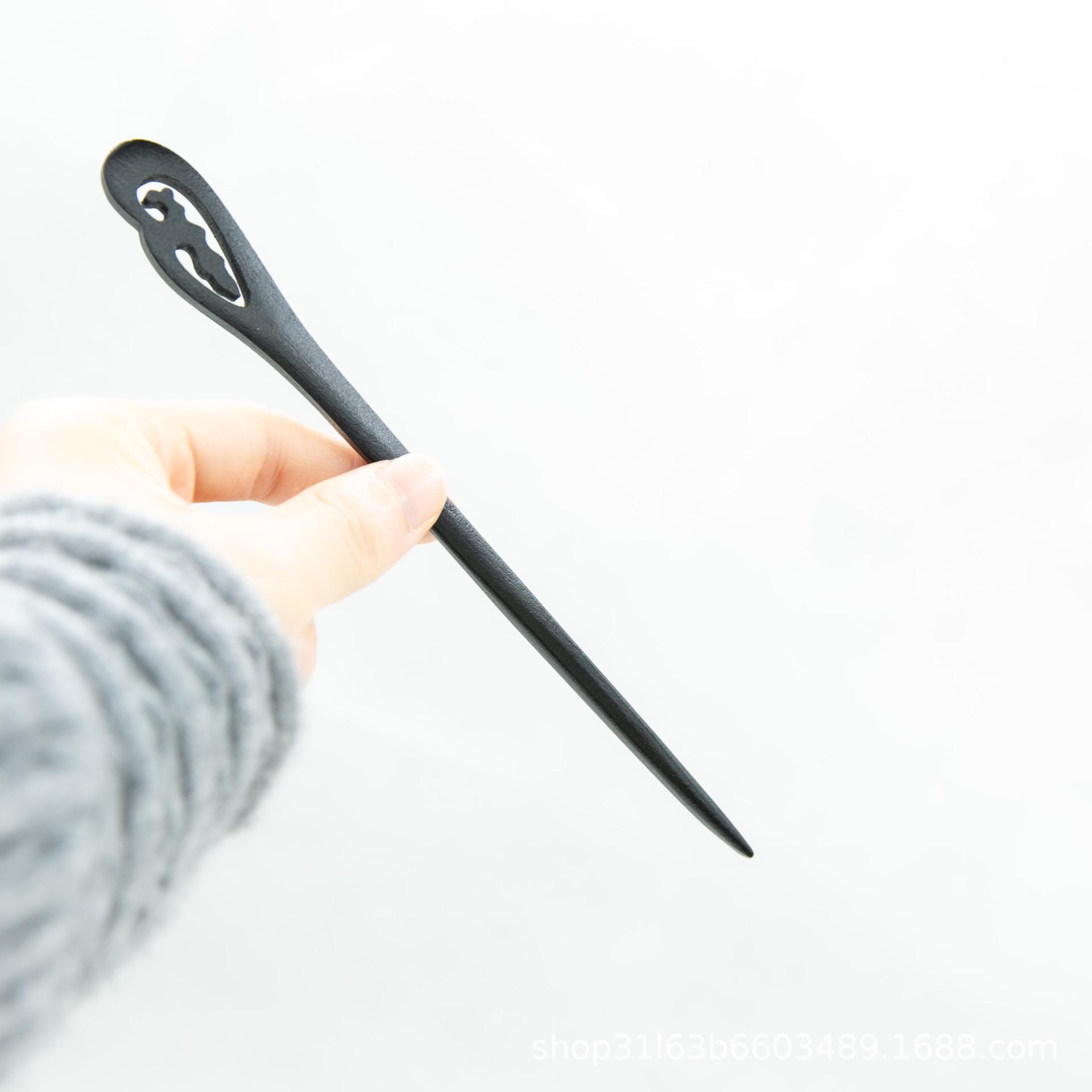 

Элегантная шпилька из черного дерева: Современная простота в сочетании с древним китайским стилем 22