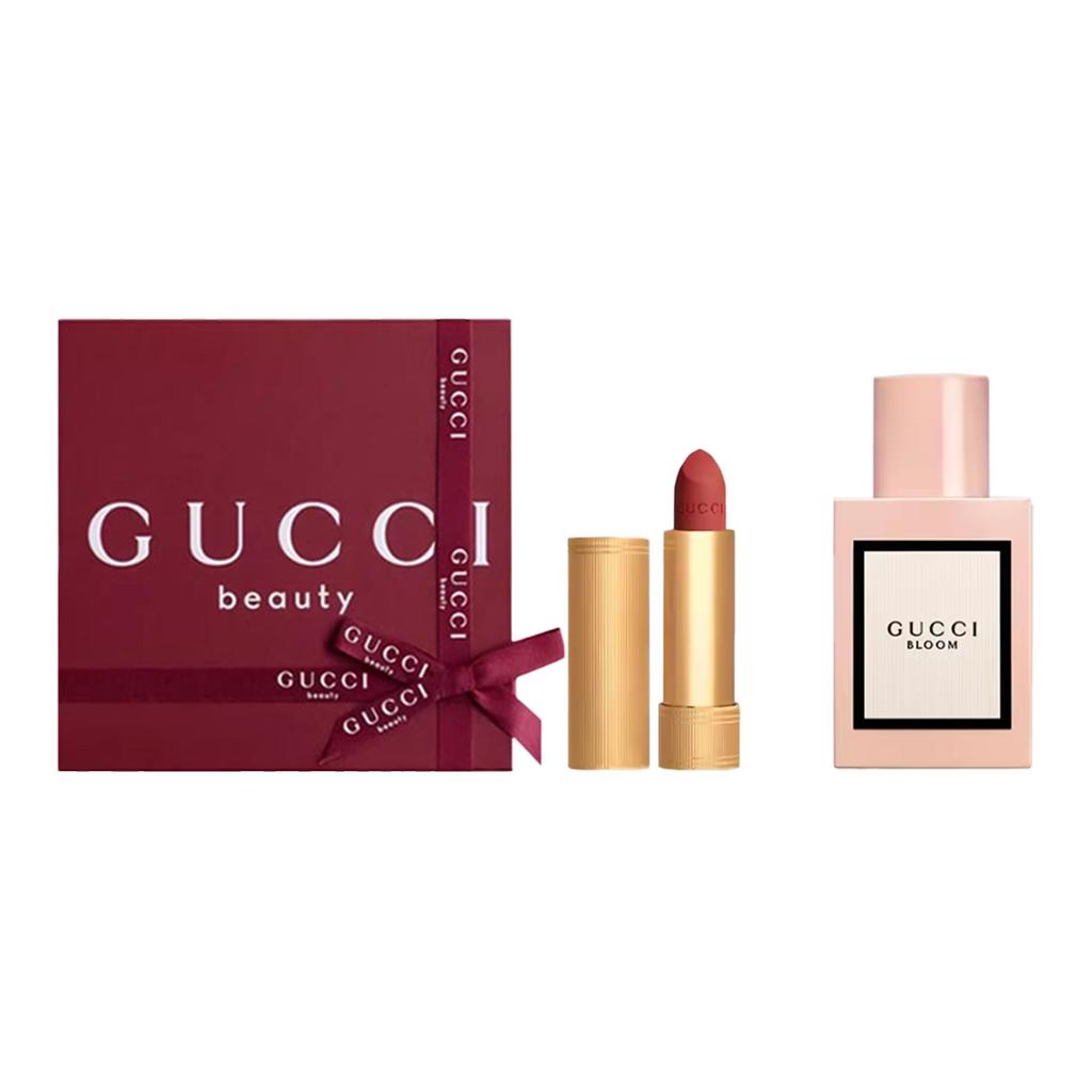 Gucci Bloom EDP With Lipstick Set