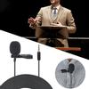 Mini Portable Collar Clip Interview Recording Microphone Mic for Mobile Phone