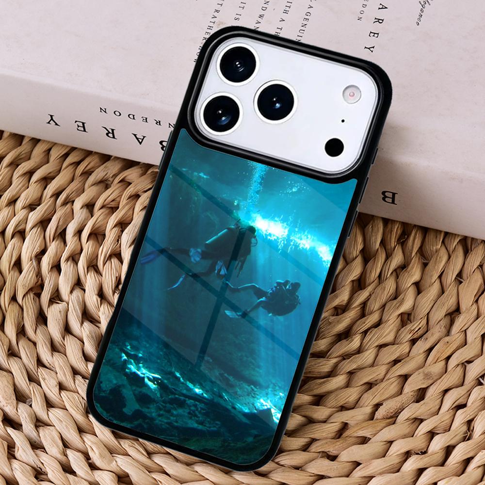 Scuba Diving Diver fashion Phone Case Cover For Magsafe Wireless Charger For iPhone 17 Pro Max 16 14 13 12 11 15 Air iPhone 15