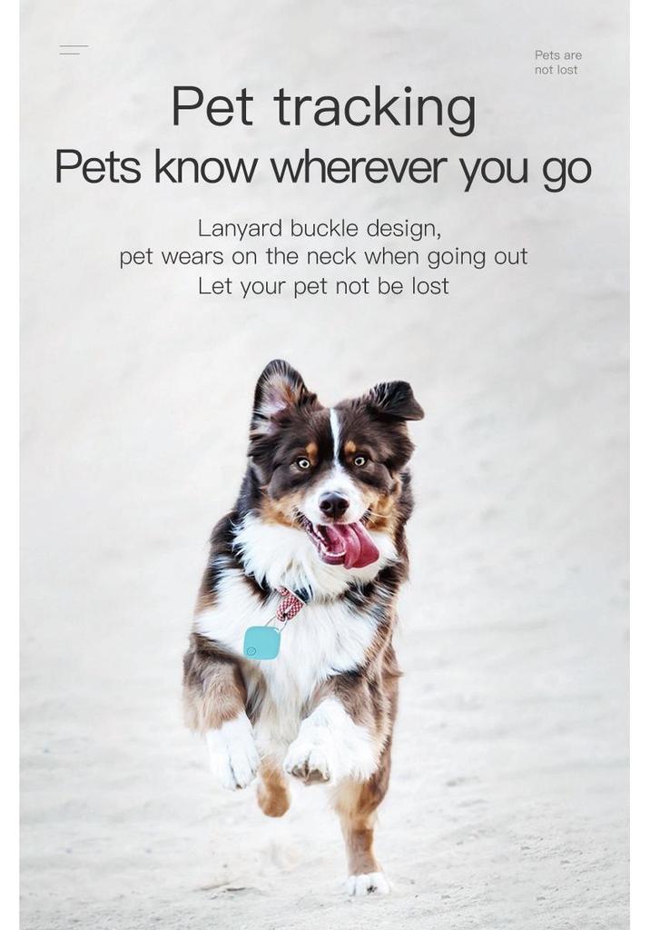 New Diamond Shape Bluetooth Smart Anti-Lost Alarm for Pets and Keys with Two-Way Positioning