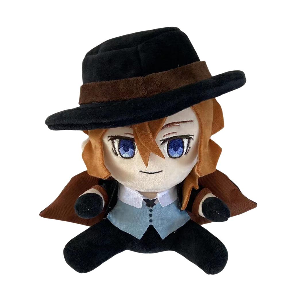 

Плюшева іграшка з аніме, м яка та обіймальна, лялька персонажа Дазая Осаму, оптом Style A