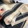Luxury Winter Cashmere Scarf Women  Design Warm Pashmina Blanket Poncho Scarves Female Carriage Shawl Thick Foulard Bufanda