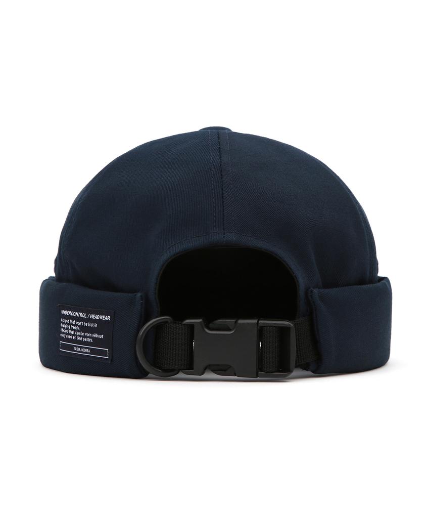 Eondeokeonteulol Cotton Brimless Cap Mold Cap / Twill Cotton / Navy