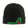Alitalia Rally Knit Hat Beanies Autumn Winter Hat Warm Acrylic Hip-hop Cap for Men Women Gifts