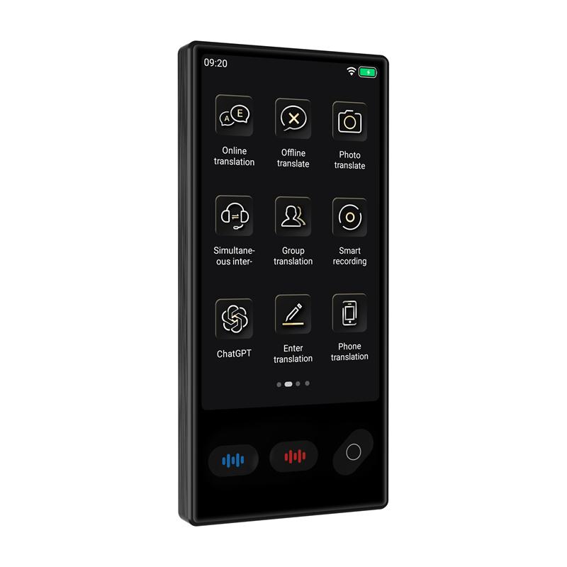 S35 Language Translator Device ChatGPT 148 Languages Smart Ai Voice Translating 18 Offline Pocket Dictionary Offline Translation