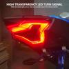 Motorcycle LED Tail Light Rear Brake Lamp Integrated Turn Signal Light for Yamaha MT-07/25 R3 R25 Y15 V1 V2 LED Taillight