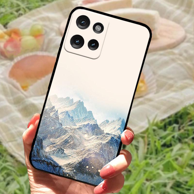 For Motorola Edge 50 60 Neo Case Cool Wolf Fashion Printed Silcone Soft TPU Shell Fundas For Moto  Edge50Neo Edge60Neo Bumper