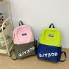 Schoolbag Japanese campus niche high value simple versatile junior high school student schoolbag large capacity backpack