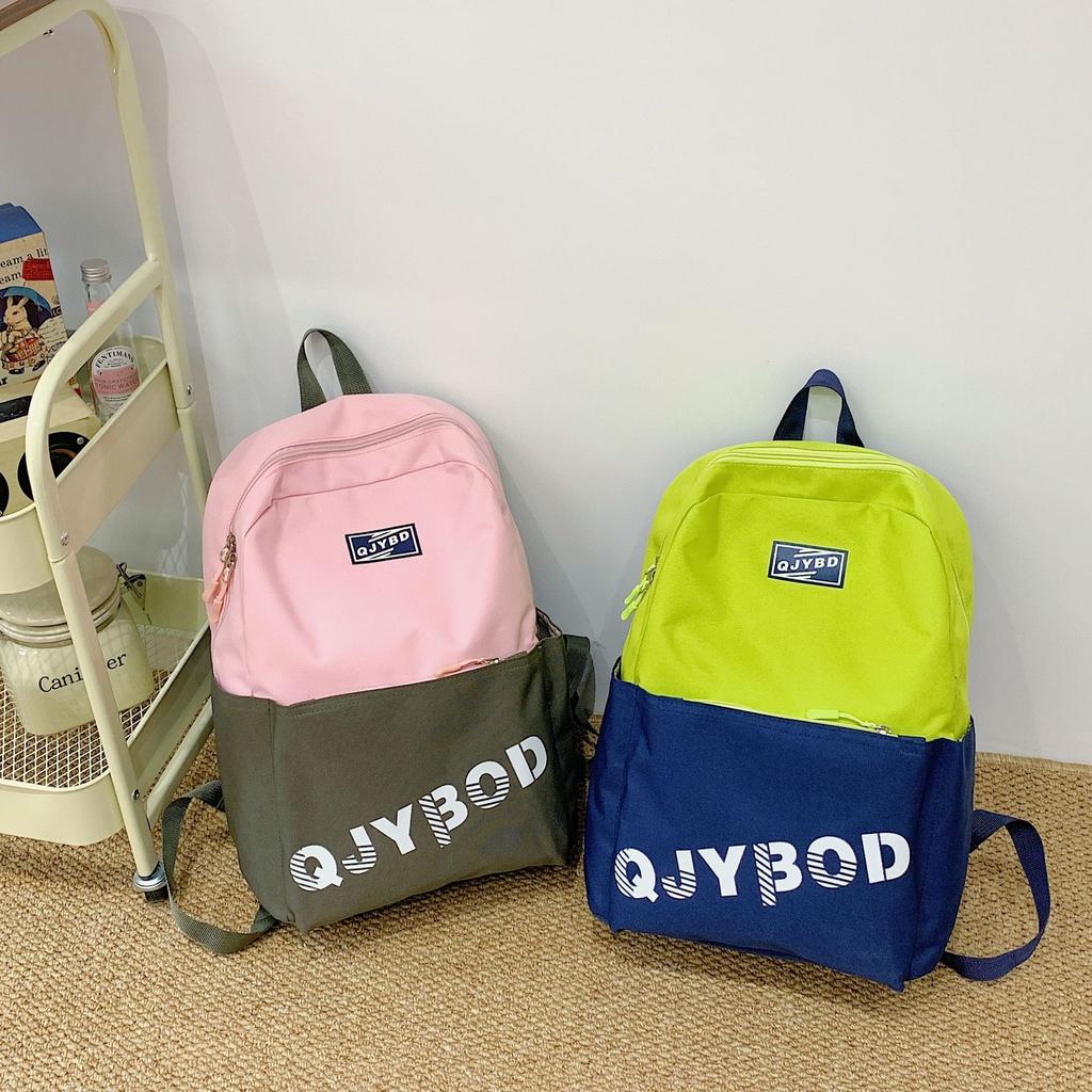 Schoolbag Japanese campus niche high value simple versatile junior high school student schoolbag large capacity backpack