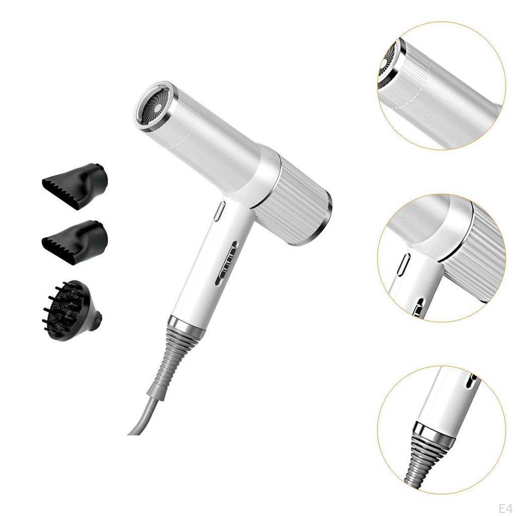 Hair Dryer Styling Tool for Curly High Speed Blow Travel, Fine Thick Natural