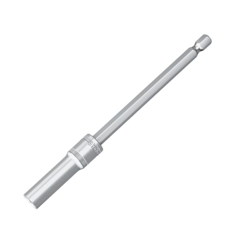 Extra Long Socket Wrench 4-14mm Hex Bit Socket Nut Driver for Screwdriver Easy Installation and Mechanical Repairs Tool