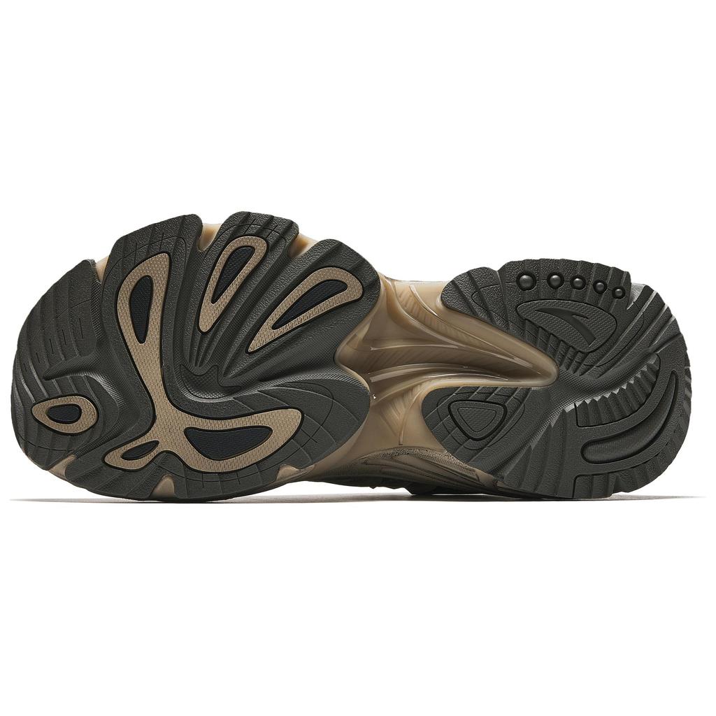 Anta Star Moon 3 Retro Trendy Høydeøkende Slitesterk Sklisikker Lav Sko Herre sneaker Brun 912518891-3