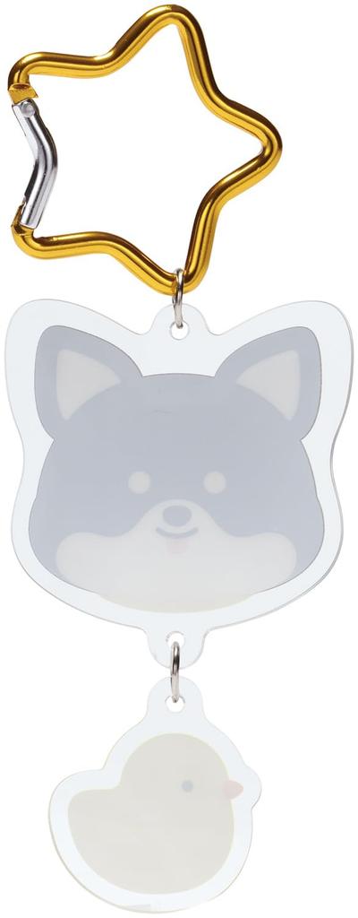 Skater ZCAKH1-69831 Chihuahua Key Chain, Size: 2.3 x 5.7 x 0.3 inches (5.9 x 14.6 x 0.9 cm)