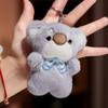 Stuffed Cartoon Animal Keychain Soft Cat Plush Keyring Plush Koala Bag Pendant  Kids Gifts