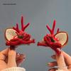 3D Christmas Hat Hairpin: Festive Bangs & Hair Clip