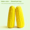 Yousheng Corn-shaped Dog Chew Toy Interactive Squeaky Corn Stick Teeth Cleaning Toy Funny Pet Sound Toy for Small Medium Large Breed